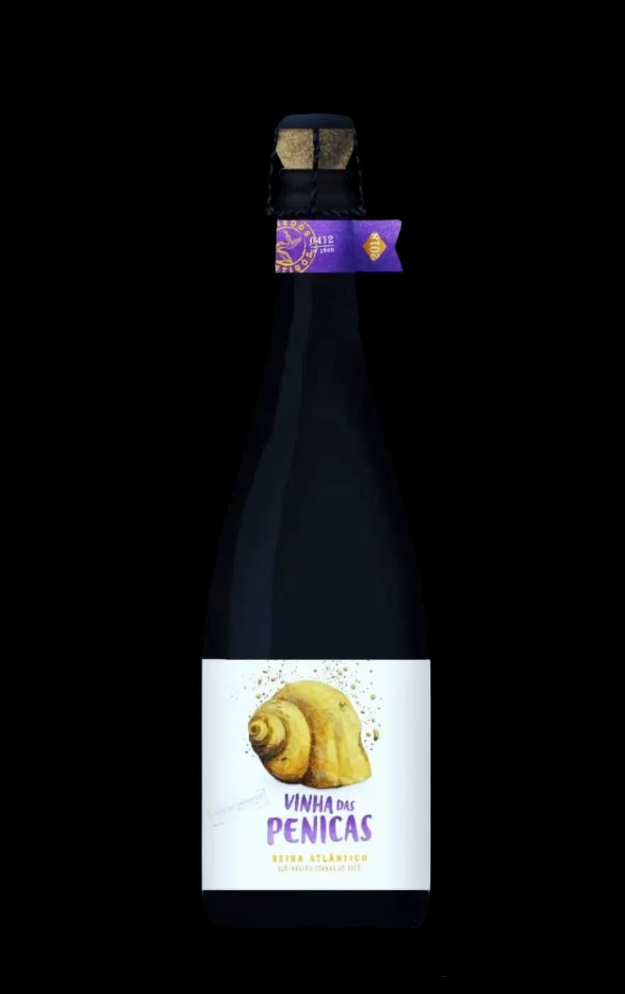 Garrafa de Vinha das Penicas Espumante Bruto Natural 2019